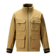 Beige Utility Technical Jacket