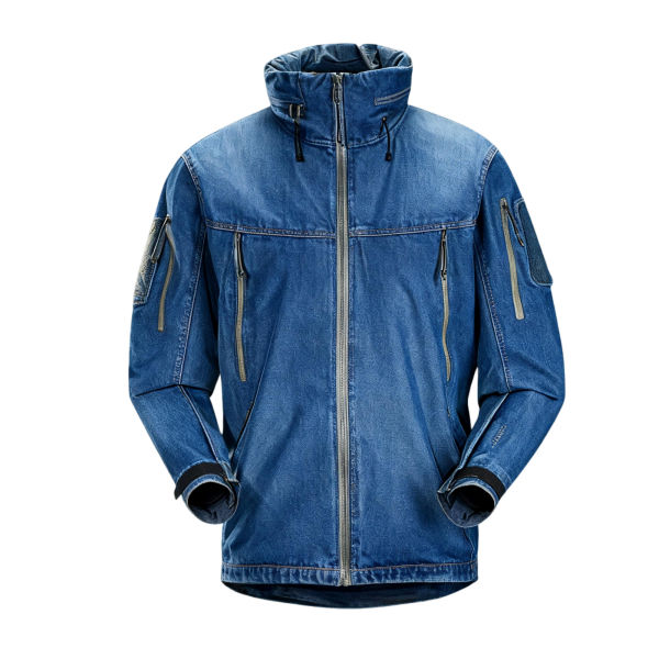 Denim-Inspired Technical Jacket